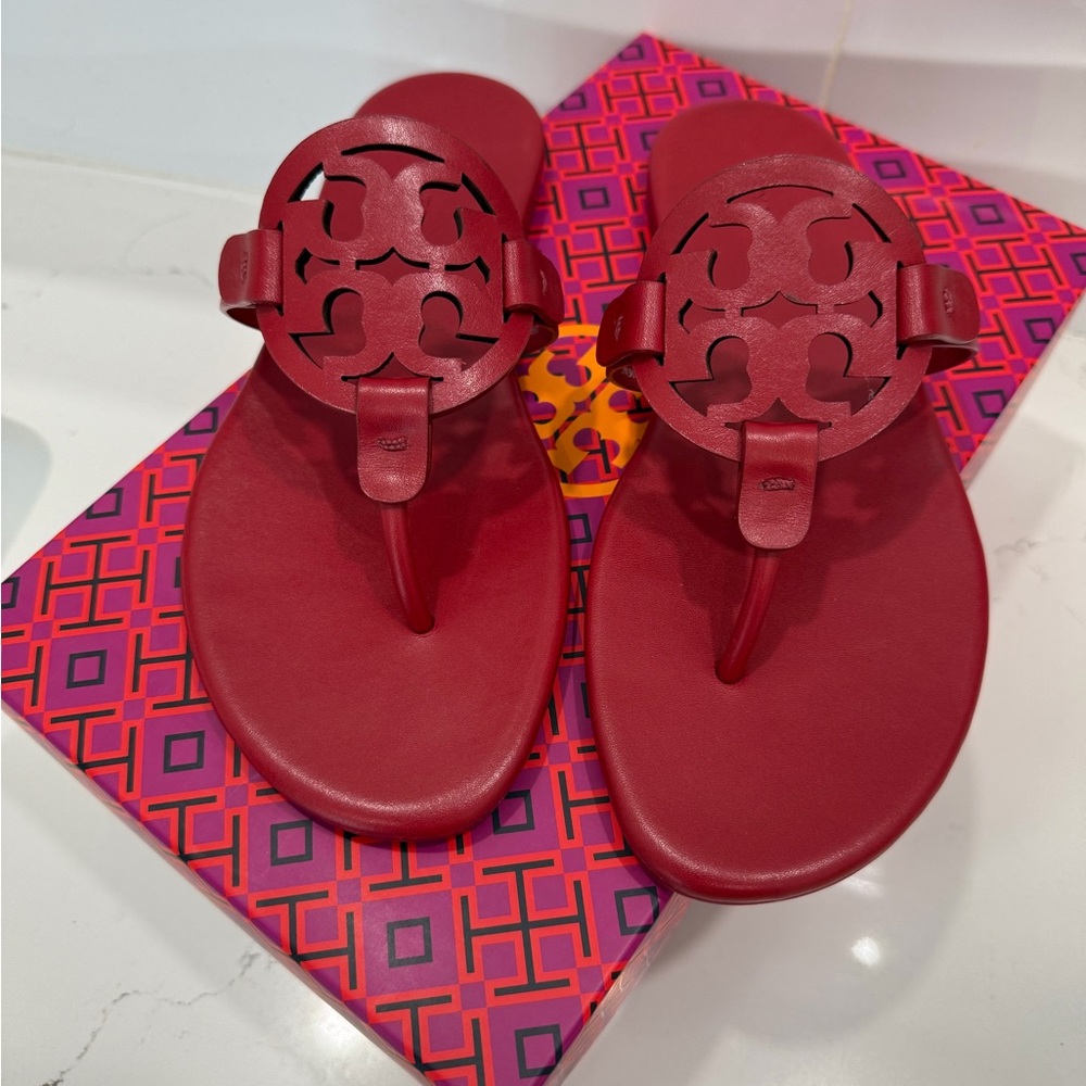 Tory Burch Red Sandals